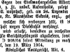 Steckbrief von Albert Richard Danders 1904