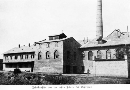 Zuckerfabrik 1865-1940 - Fabrikansicht aus den ersten Jahren