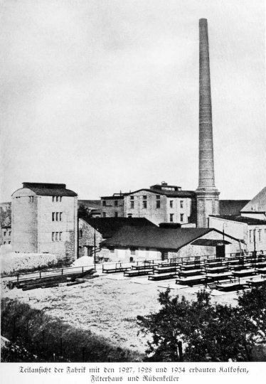 Zuckerfabrik 1865-1940 - Teilansicht der Fabrik